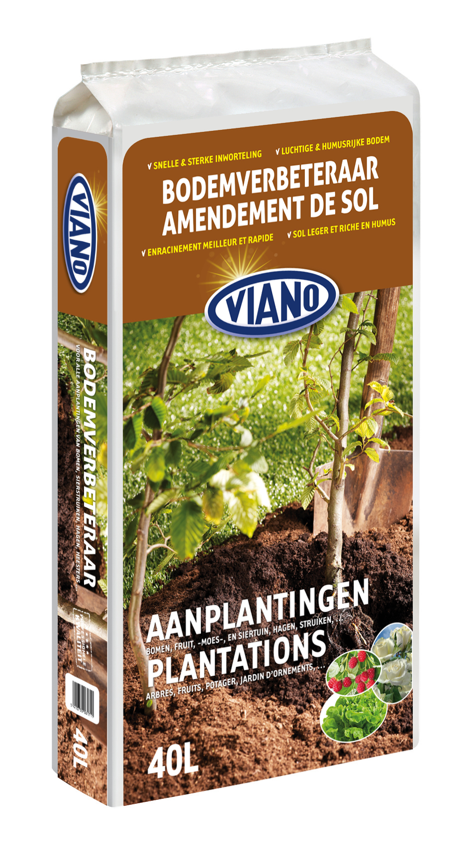 potgrond aanplantingen