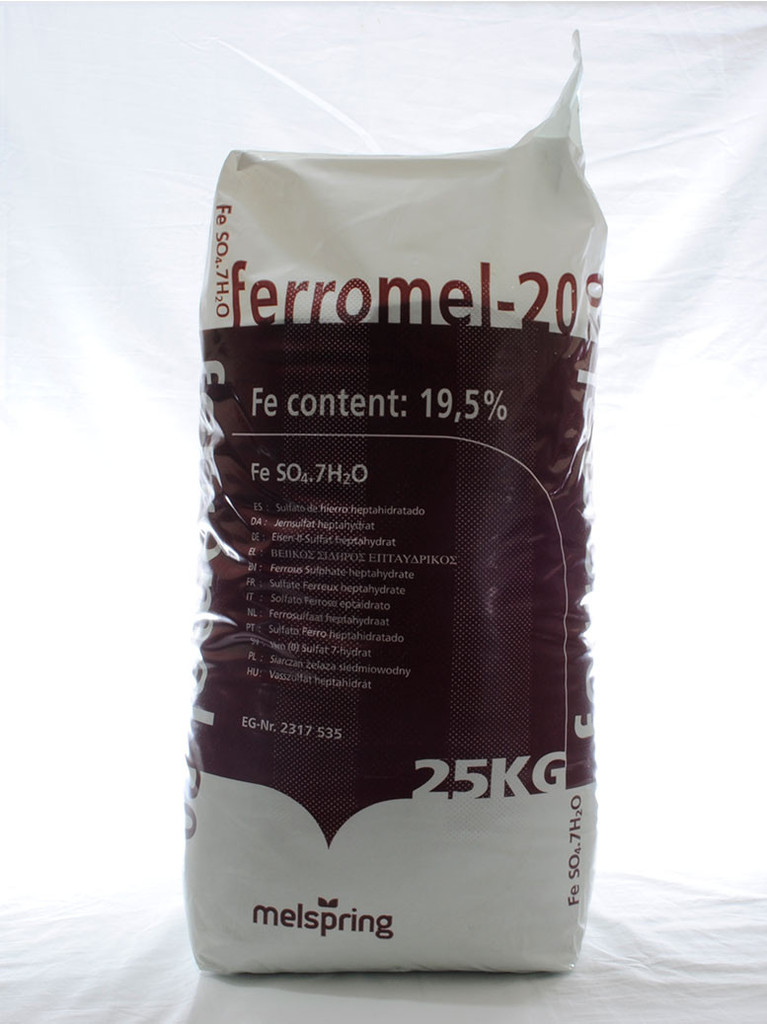 Ferromel 20 ijzersulfaat in 25kg